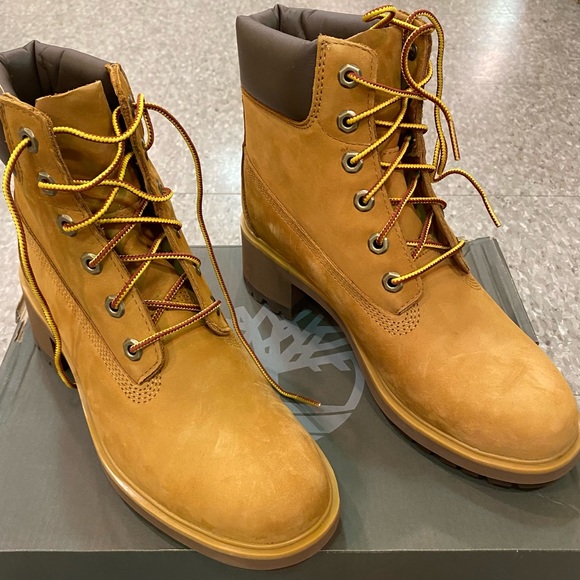 Timberland Kinsley Waterproof Brown Boots | Size 6 - Picture 5 of 5